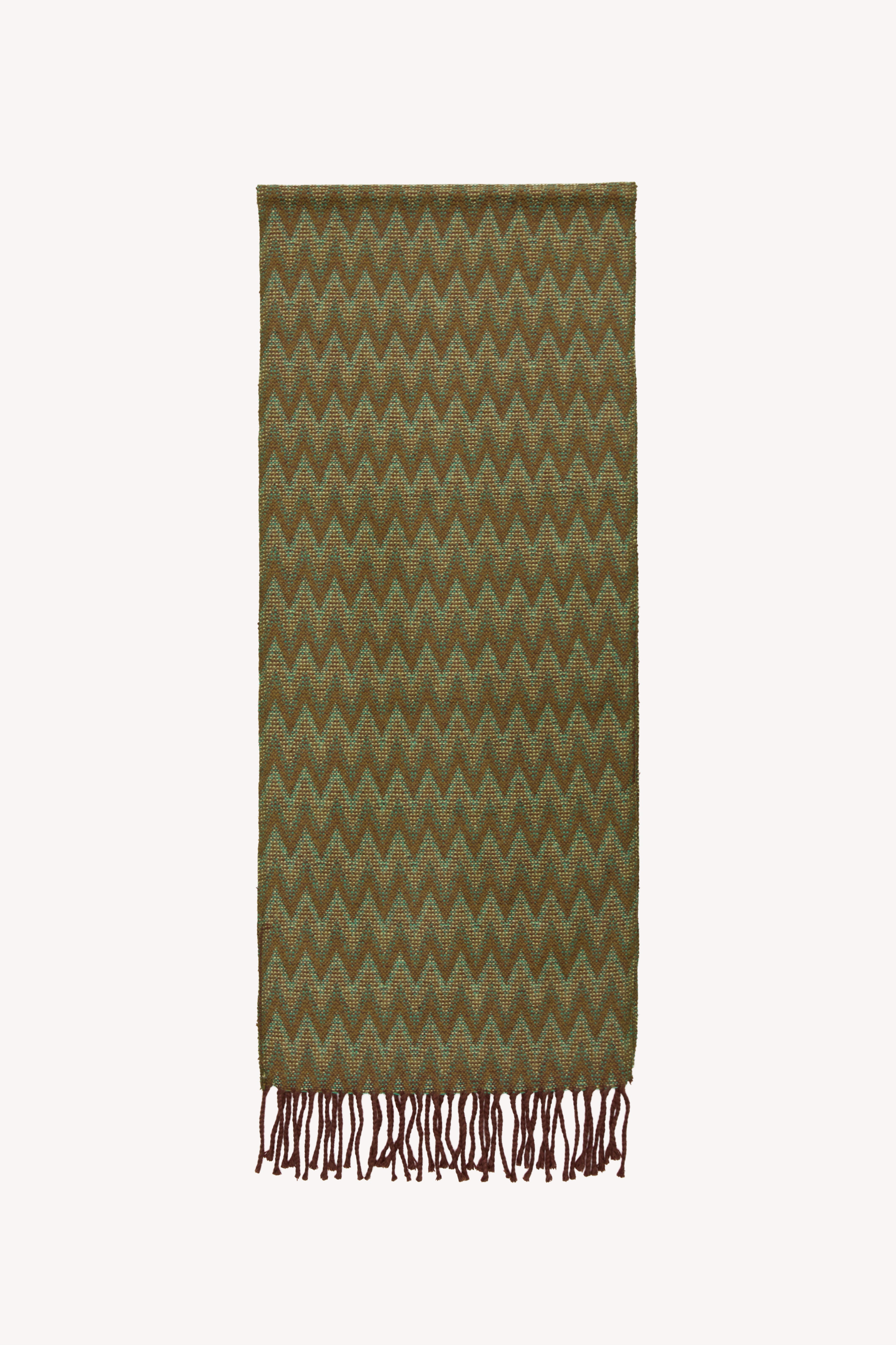 Handmade Wayra Scarf on a neutral background
