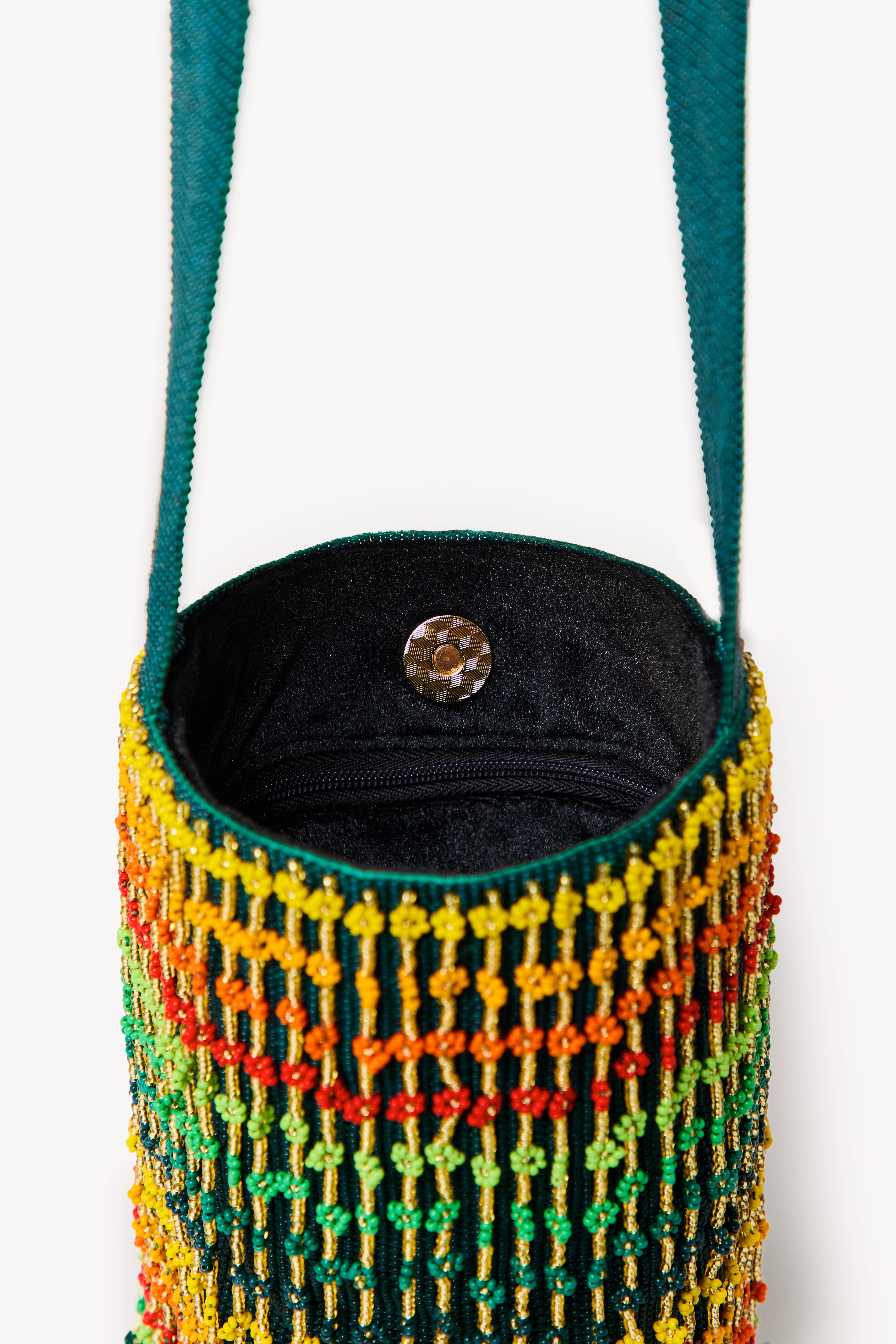 Multicolor handcrafted bag