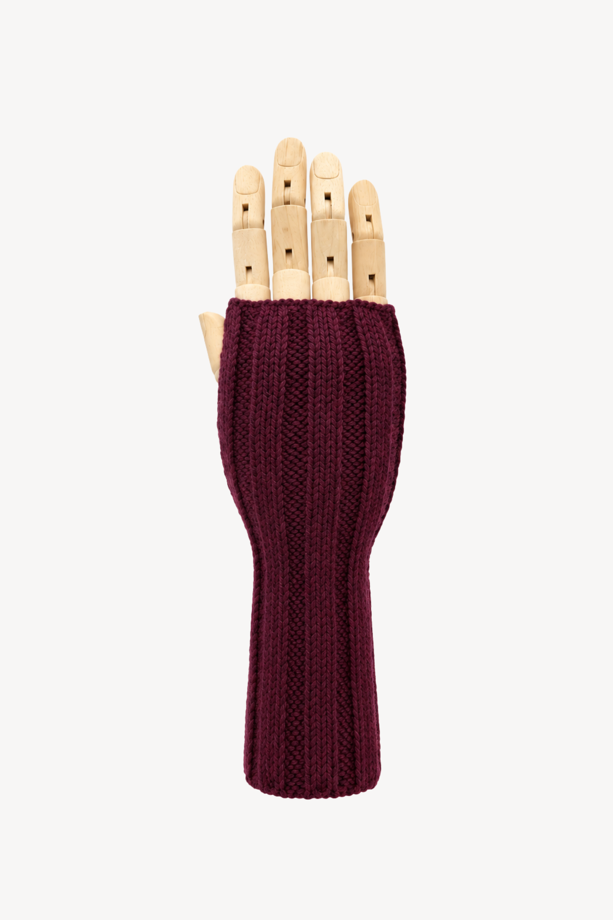 Maki Alpaca Gloves - Plum