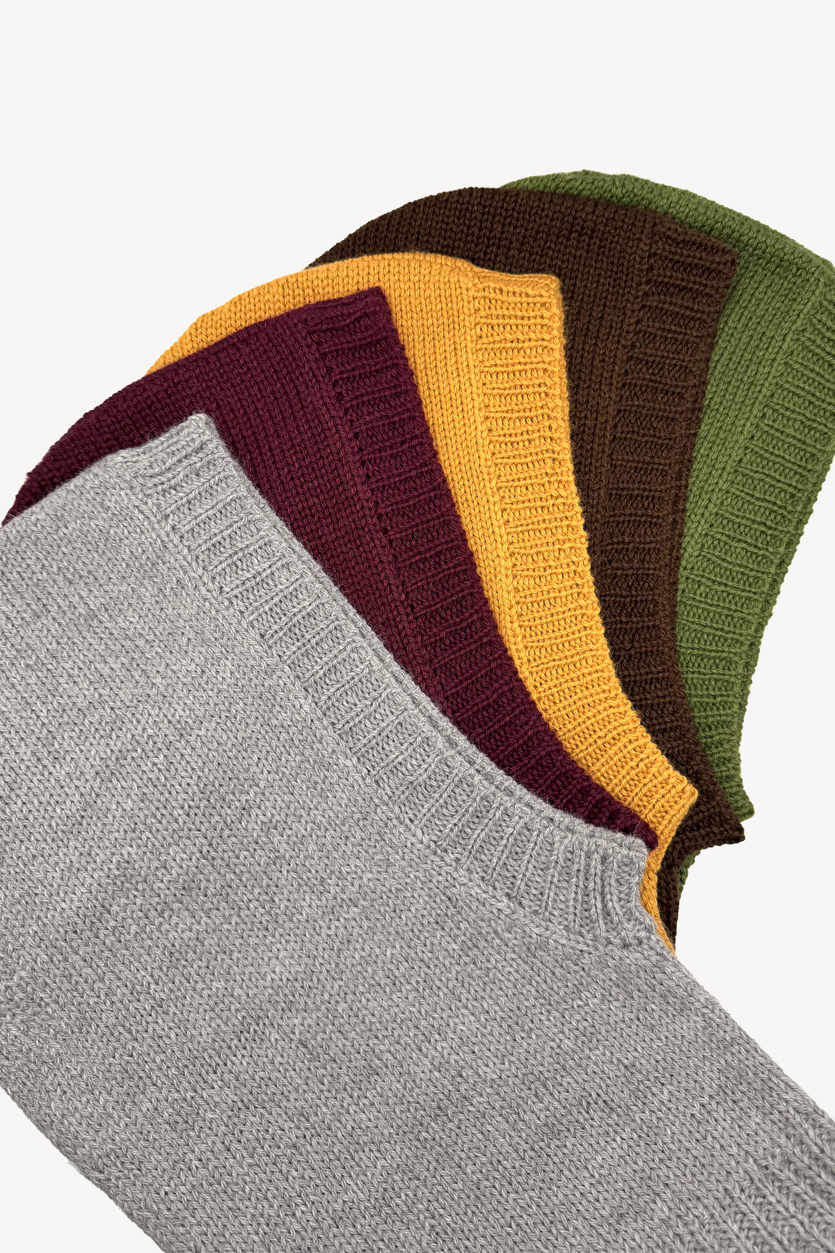 Balaclava de Alpaca Muna - Verde bosque
