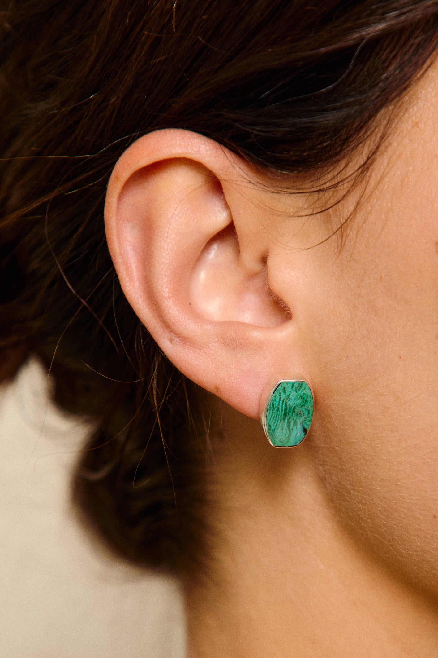 Mayu Chrysocolla Earrings