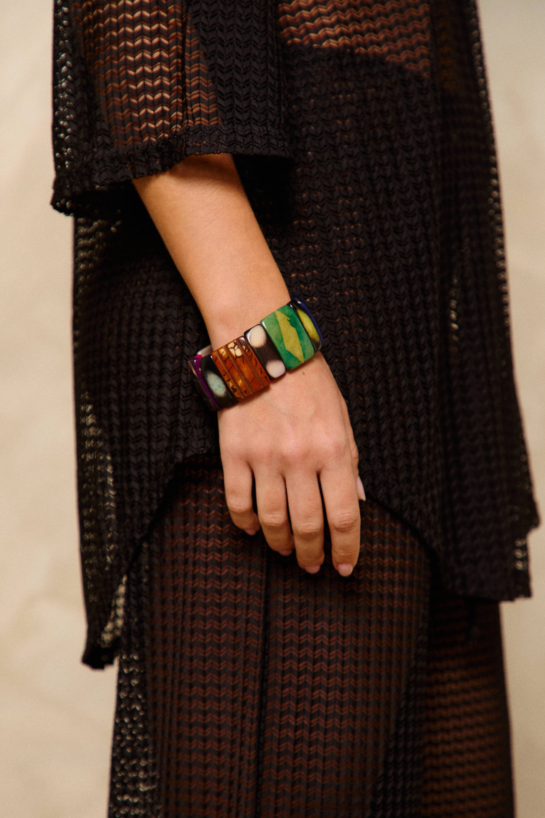 Bahía Block Tagua Bracelet
