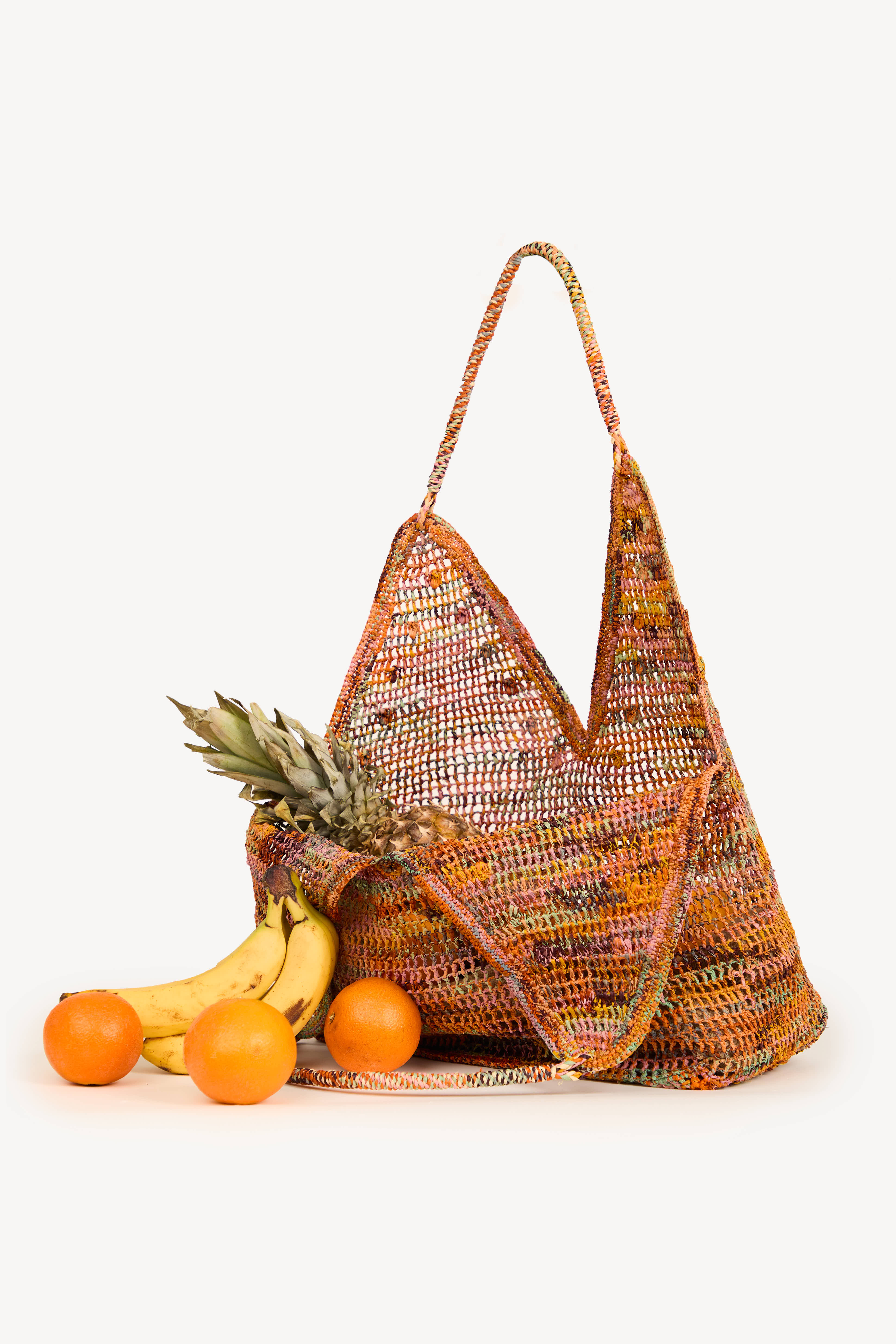 Lina Maxi Raffia Tote Bag