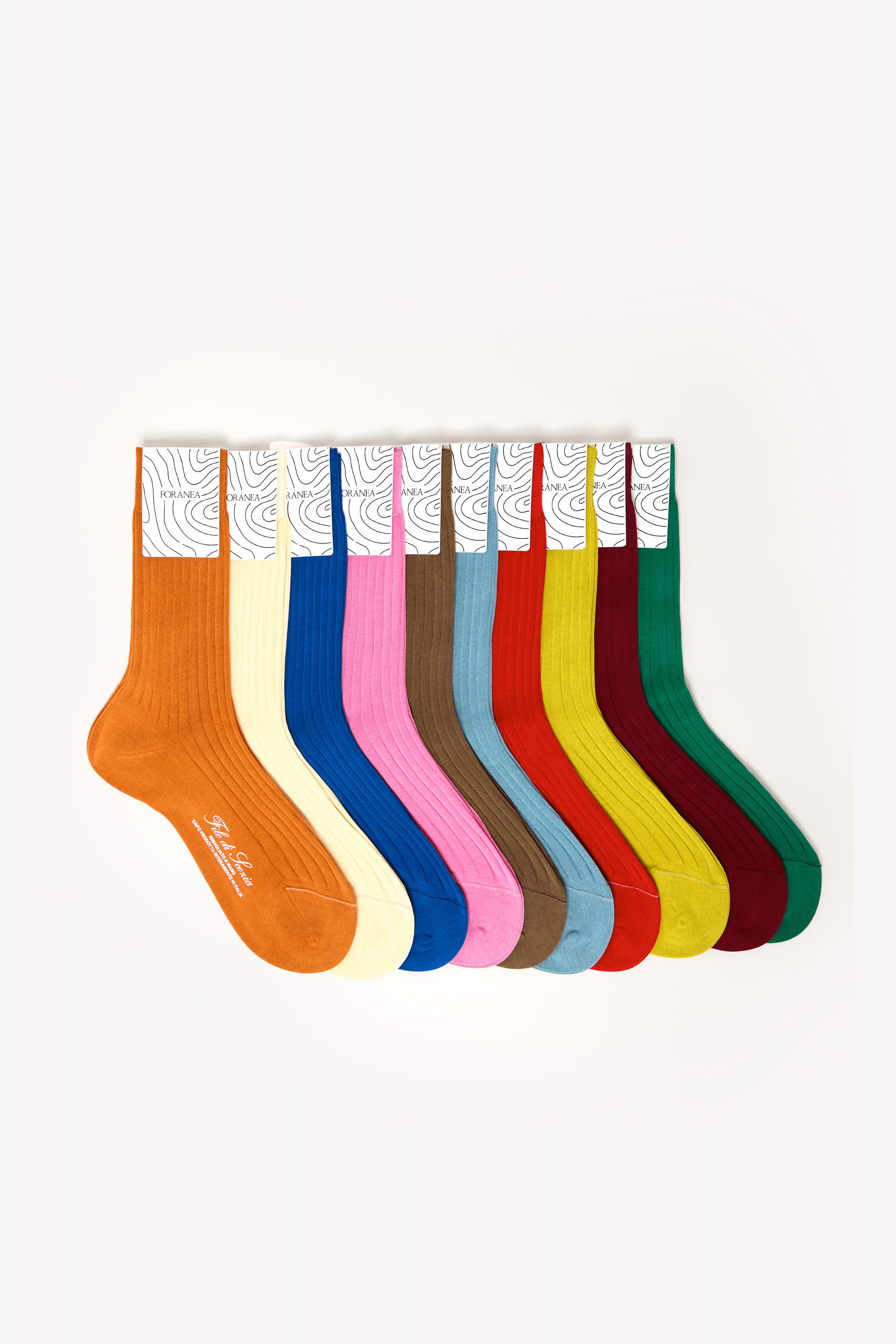 Bruna Filo di Scozia Socks - FORÁNEA