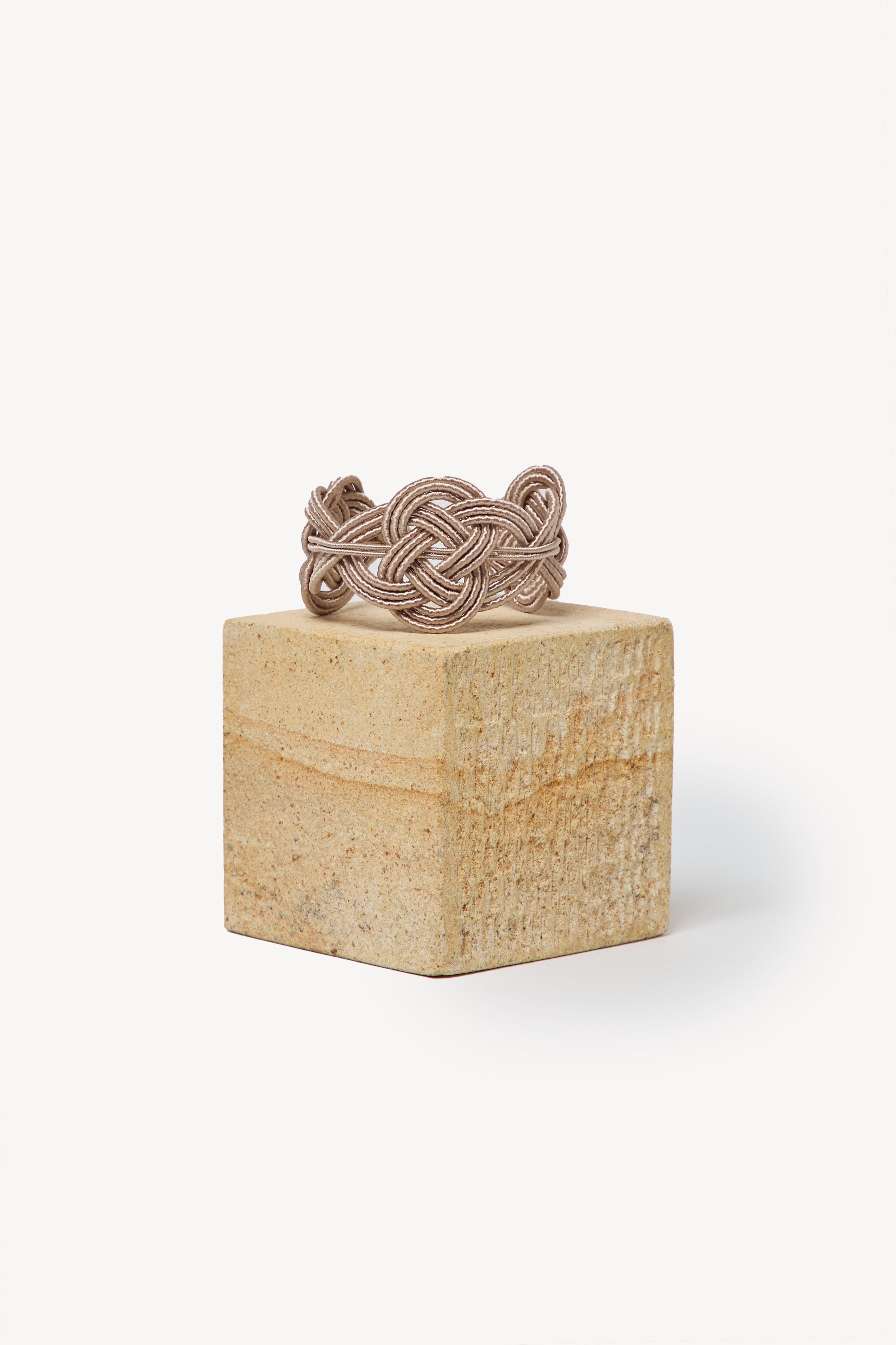 Nouba Wide Knot Bracelet - FORÁNEA