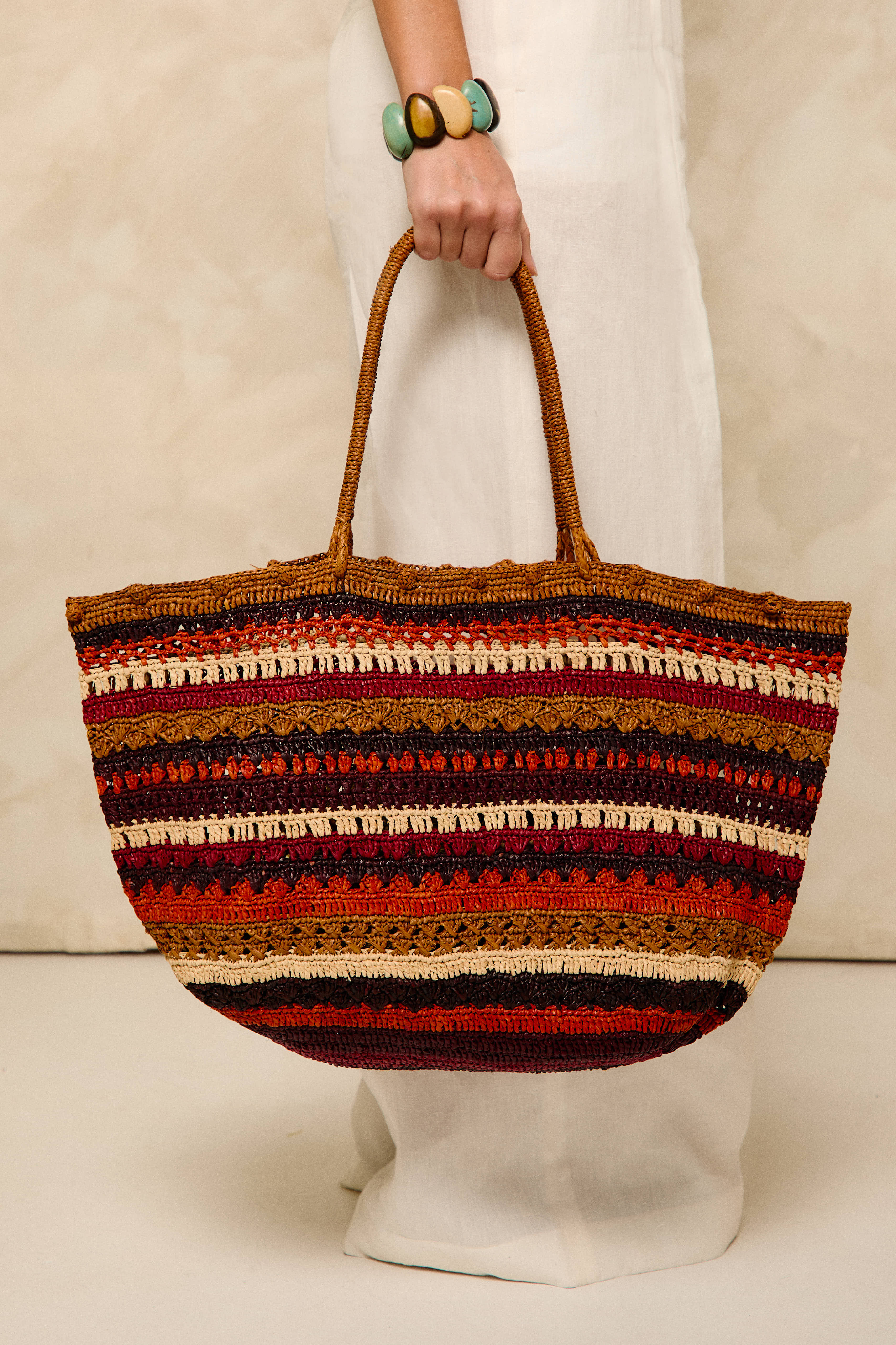Aina Raffia Tote Bag