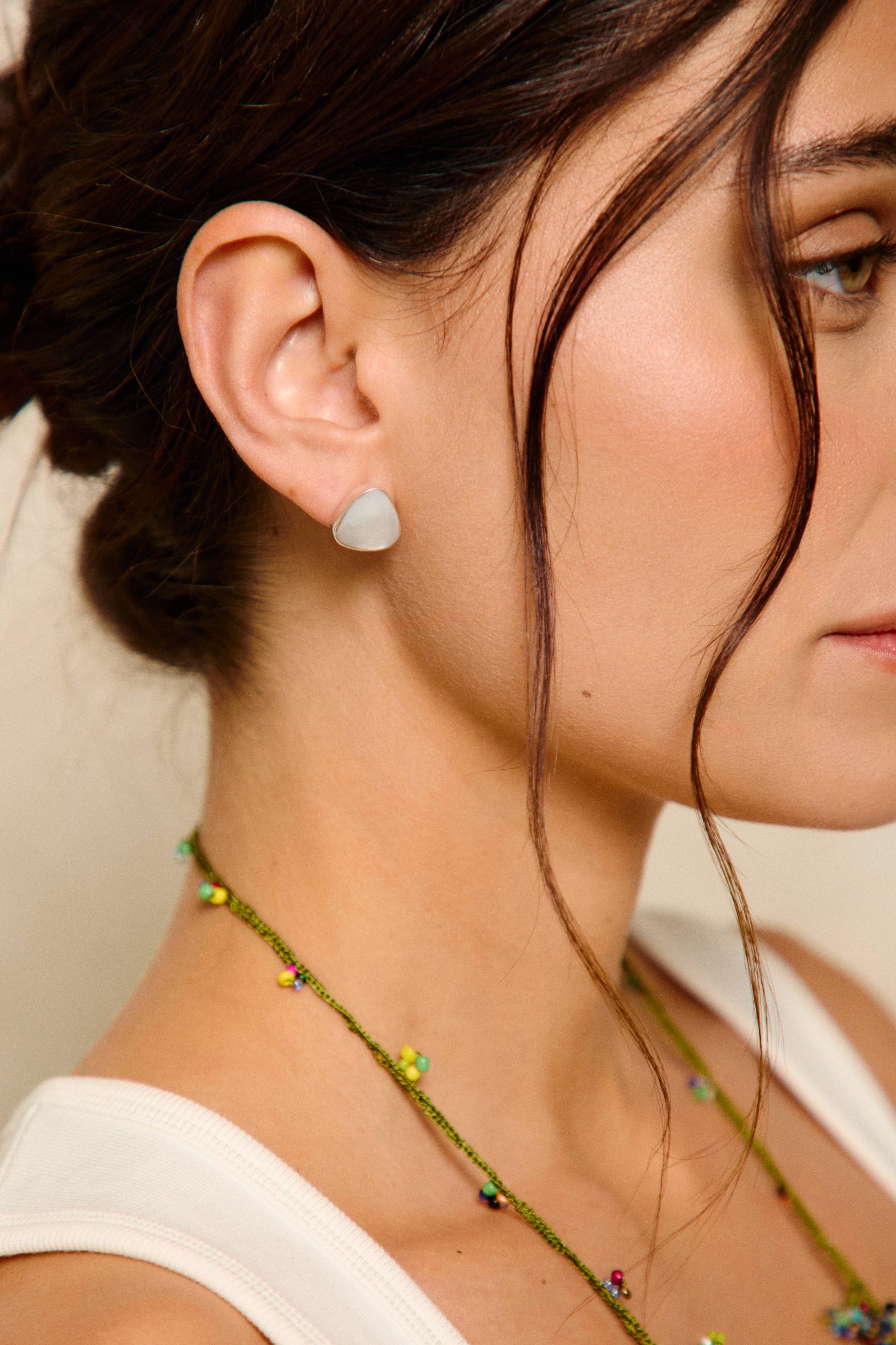 Mayu Mother of Pearl Earrings