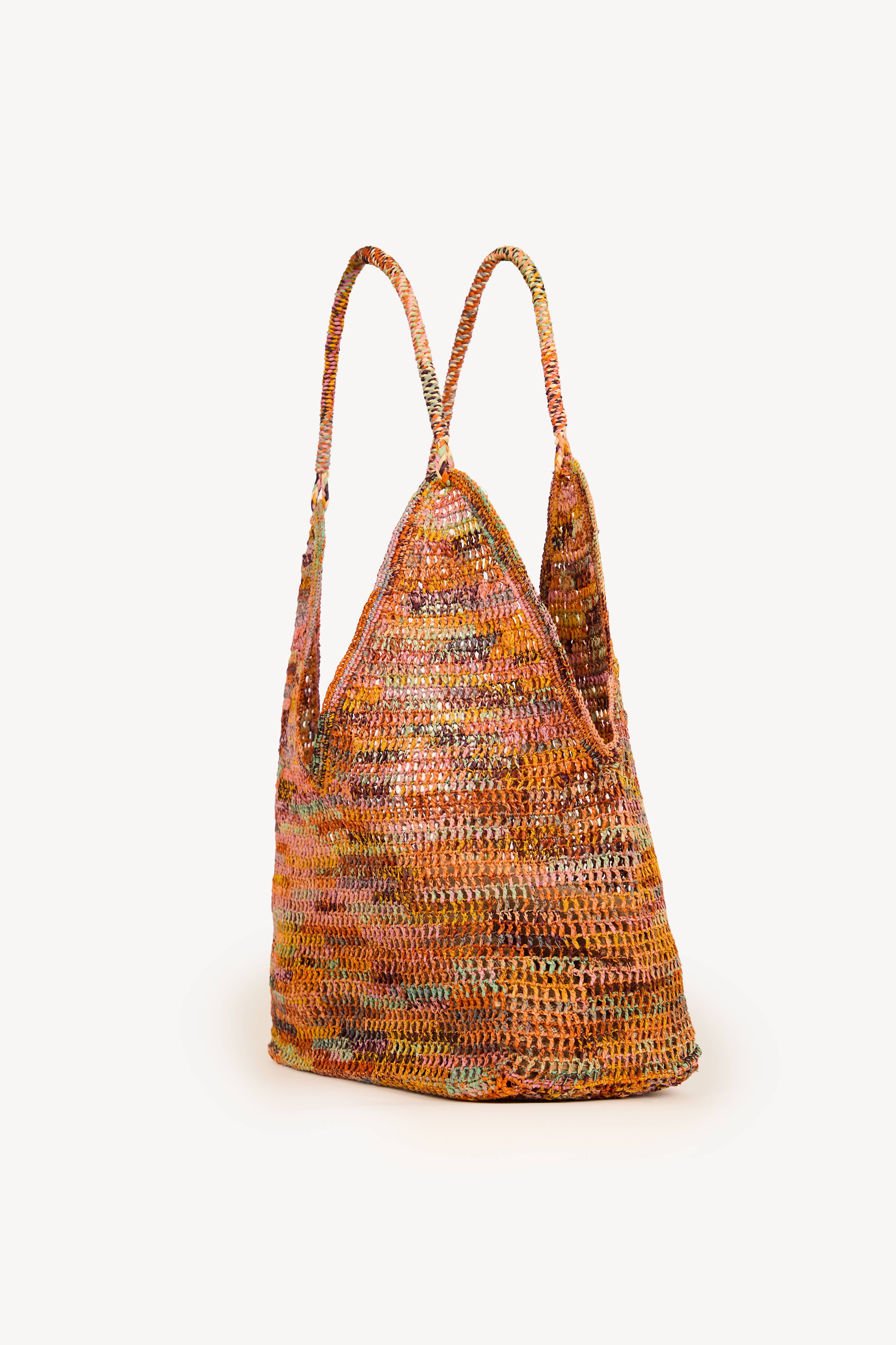 Lina Maxi Raffia Tote Bag