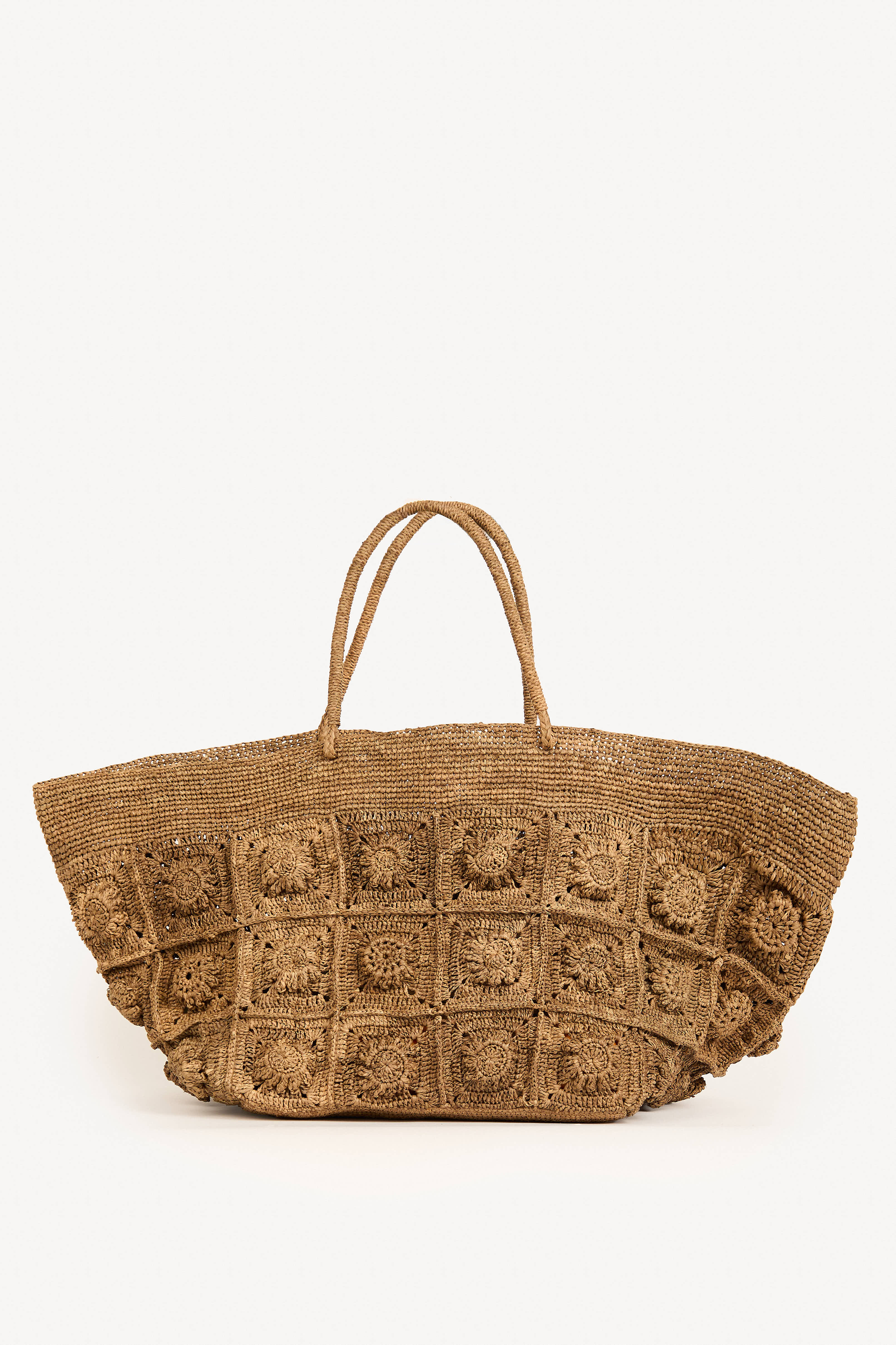 Zava Maxi Raffia Tote Bag