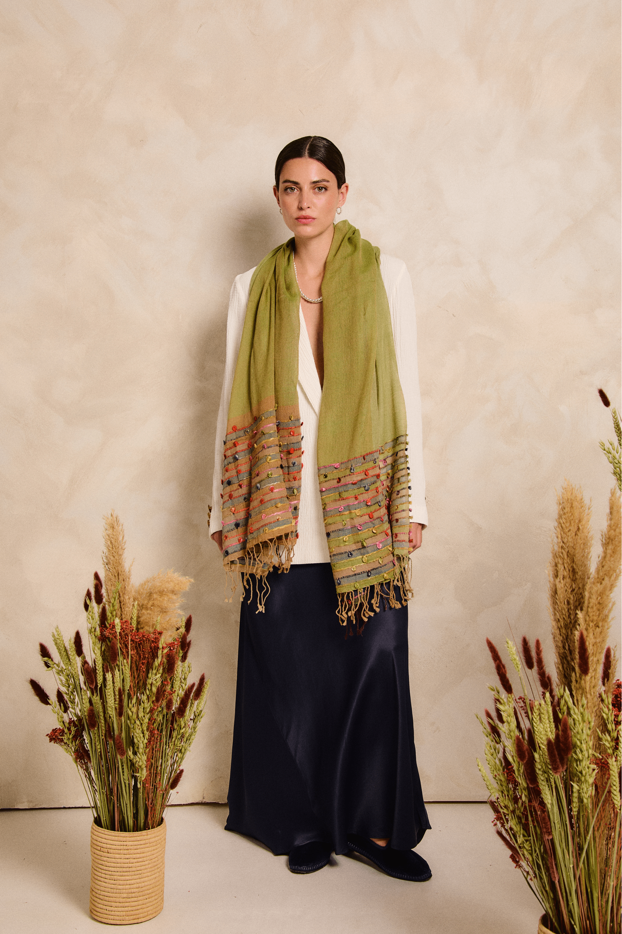 Anaya Shawl Scarf - FORÁNEA