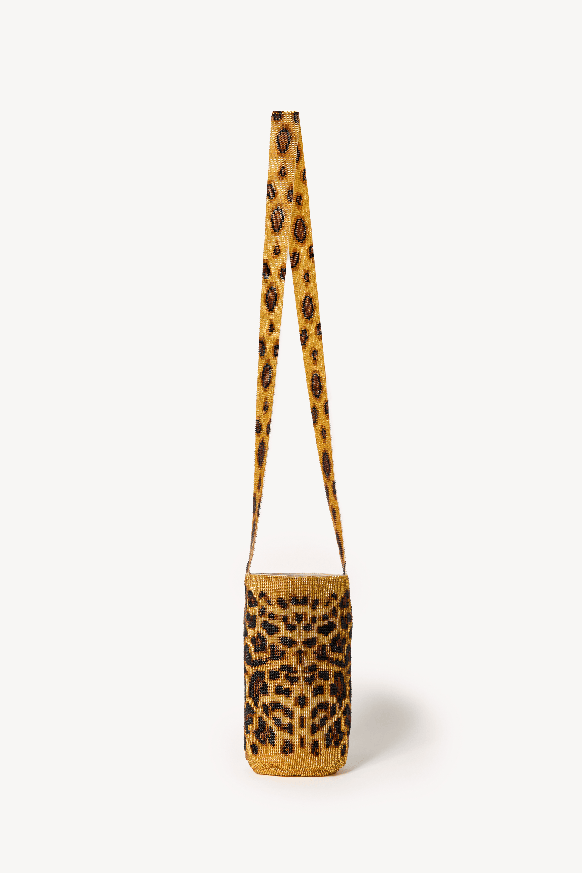 Betsá Leopard Beaded Mochila Bag | Foránea