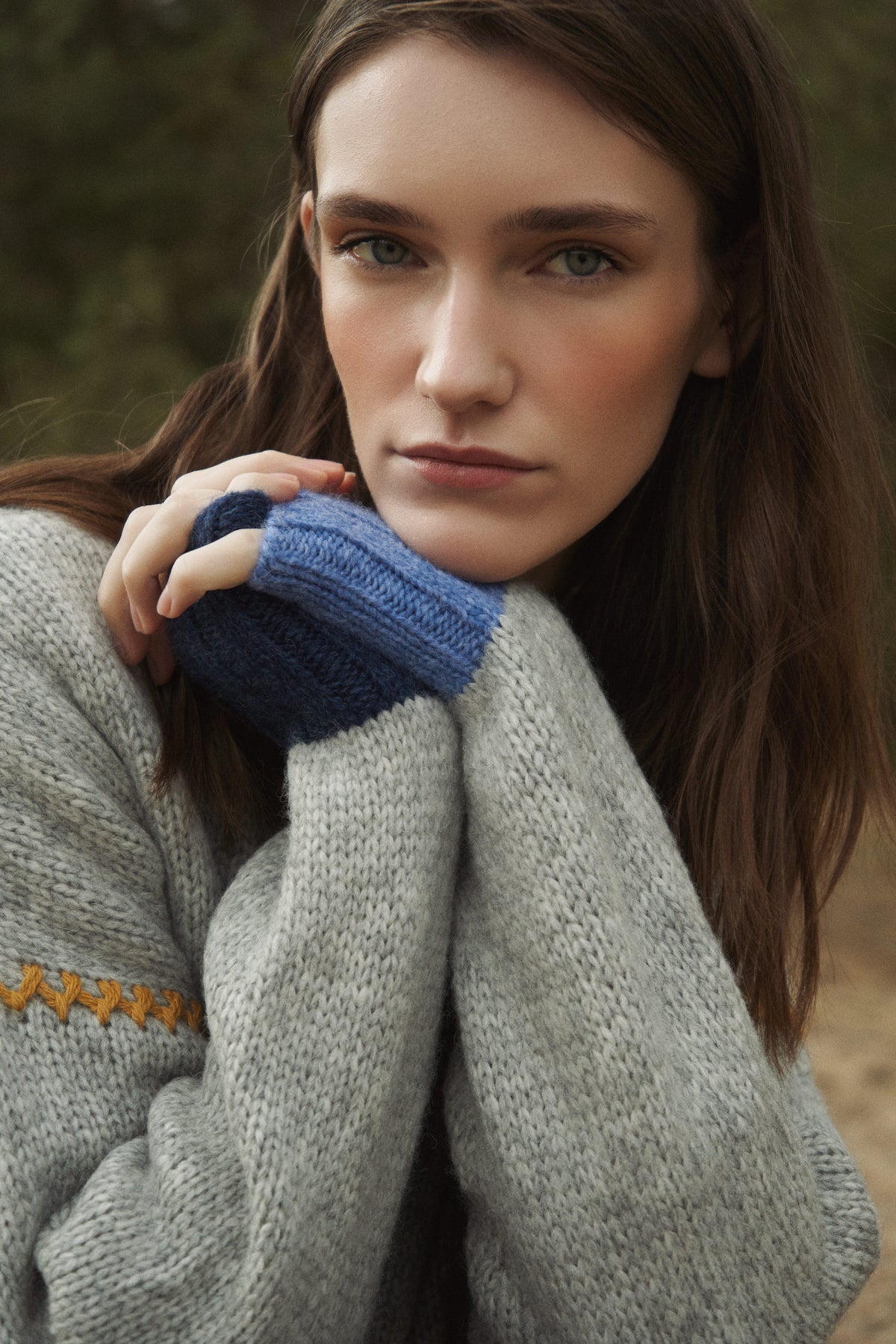 Kantu Baby Alpaca Sweater - Gray