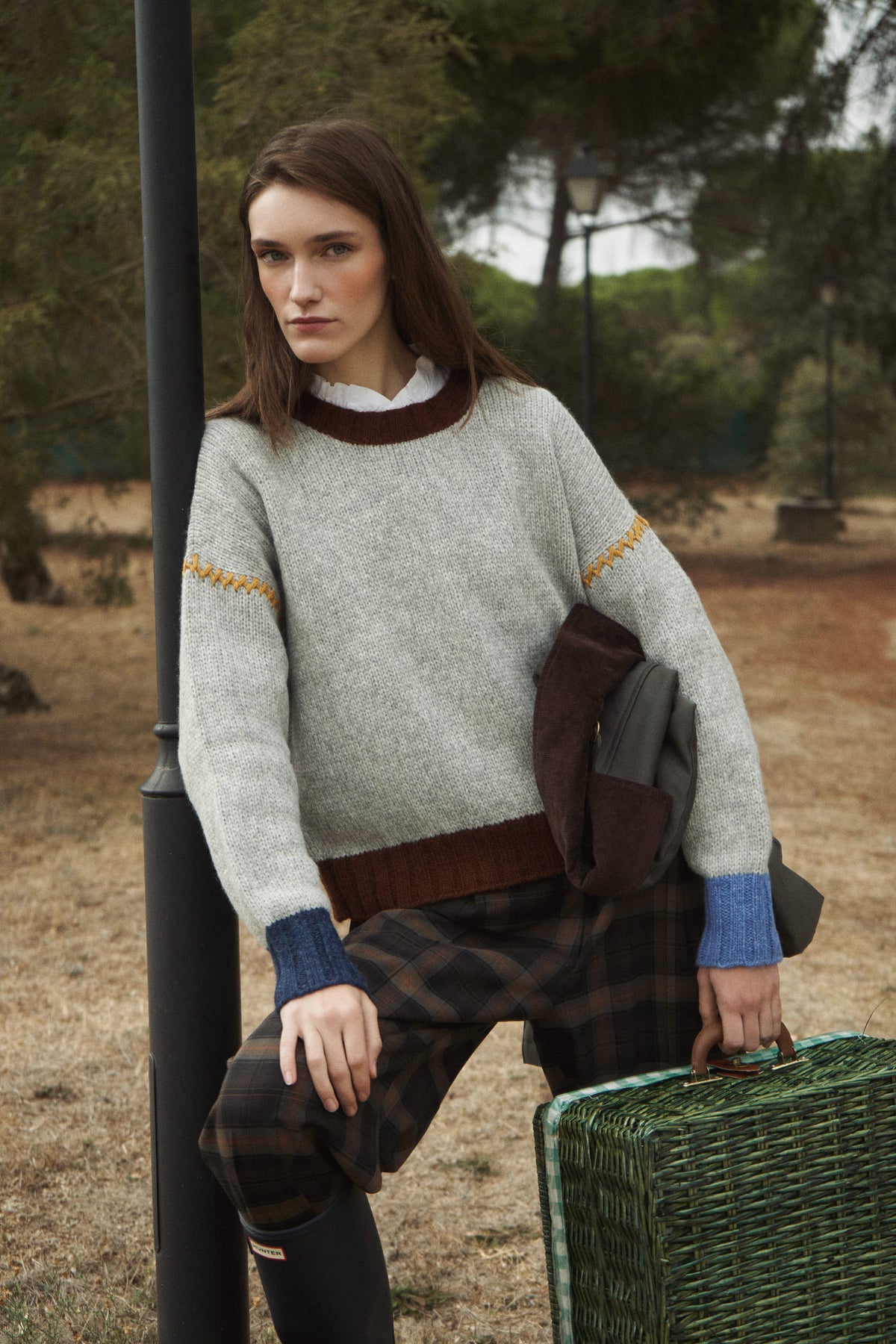 Kantu Baby Alpaca Sweater - Gray