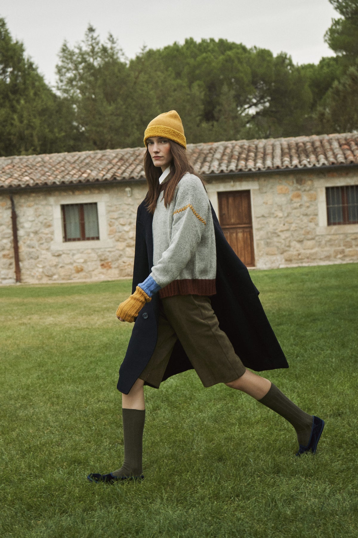 Puyé Alpaca Beanie - Mustard