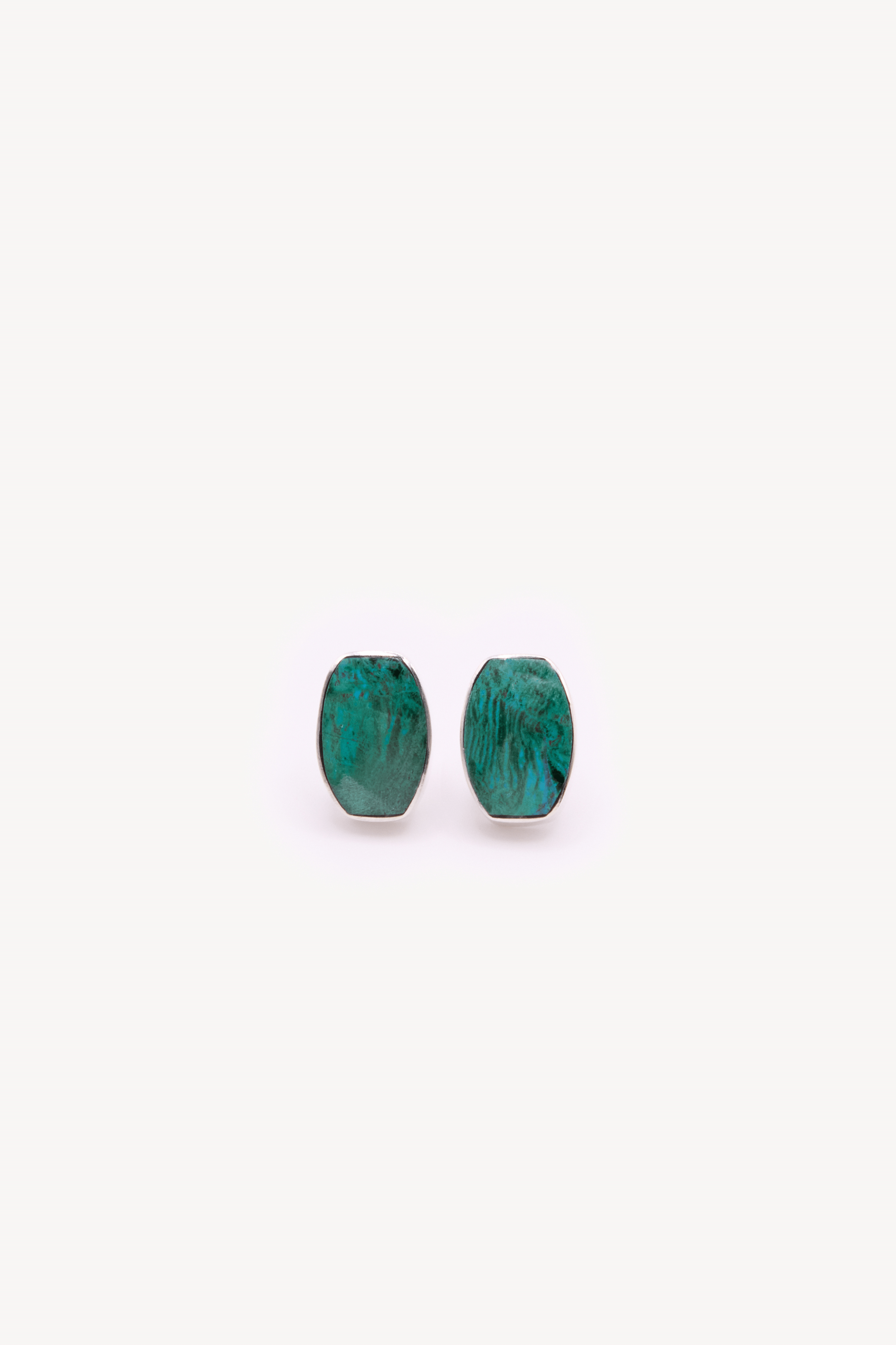Mayu Chrysocolla Earrings - FORÁNEA